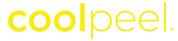 Yellow Coolpeel Logo